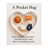 Portable Sports Theme Acrylic Pocket Hug Card Handmade Gift Perfect for Parties and Daily Surprises