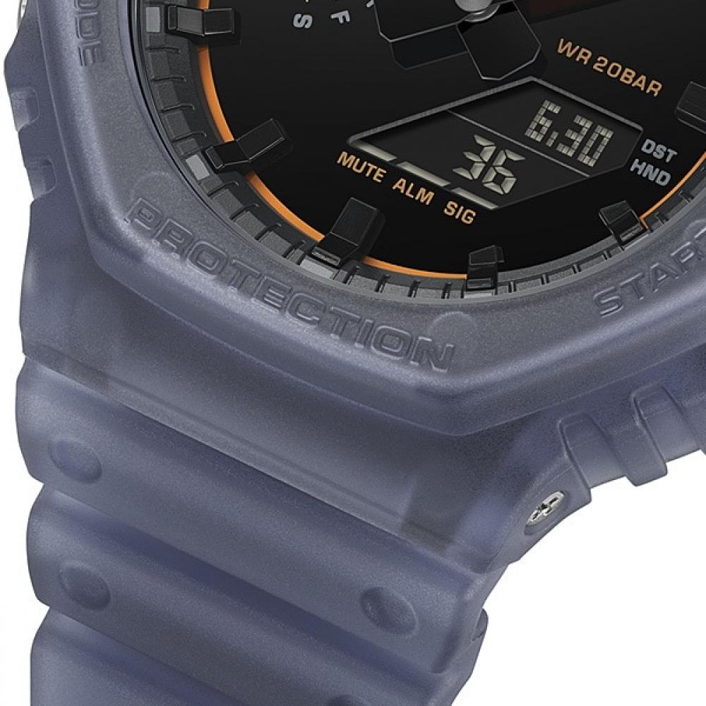 CaSio Men S G Shock Smoke liGht Concept Model analoG diGital 2100 SerieS Blue Ga