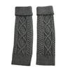 Womens Lolitas Knit Long Socks Leg Warmers Harajuku Boot Socks Winter Warm Ankle Heap Socks Fashion Leg Socks Streetwear