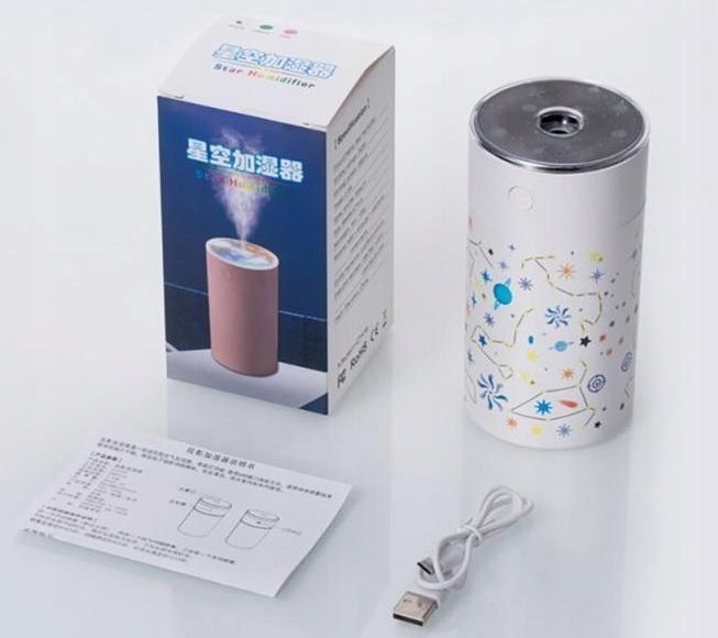 Air Humidifier Star Projector Night Lamp Evaporative Diffuser
