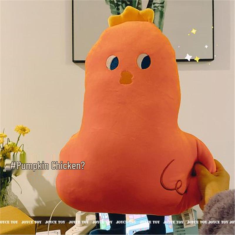 Quirky Black Dog Pillow, Cute Frog Plush, Yellow Duck Cushion for Sofa, Women’s Niche Doll Toy.