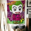 Cartoon Clown Pattern Home Decor Tapestry, Wall Hanging, Decorative RV Wall Cloth.MGT0918125