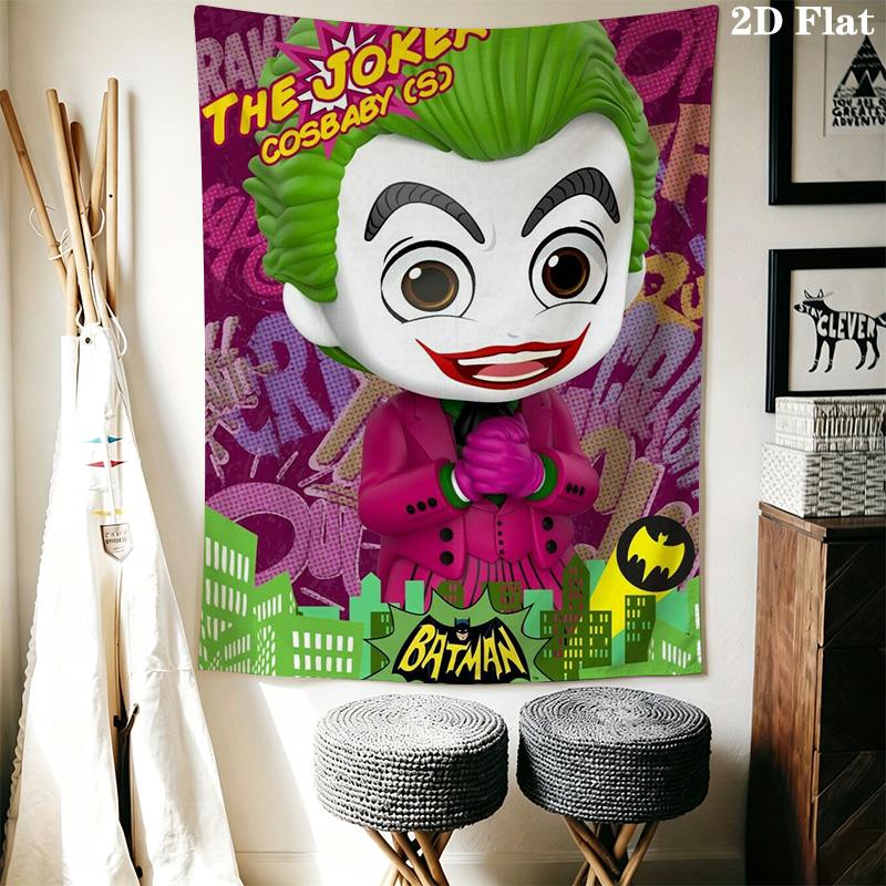 Cartoon Clown Pattern Home Decor Tapestry, Wall Hanging, Decorative RV Wall Cloth.MGT0918125