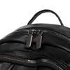 Leather Backpack Women's Zipper Bag Small Backpack