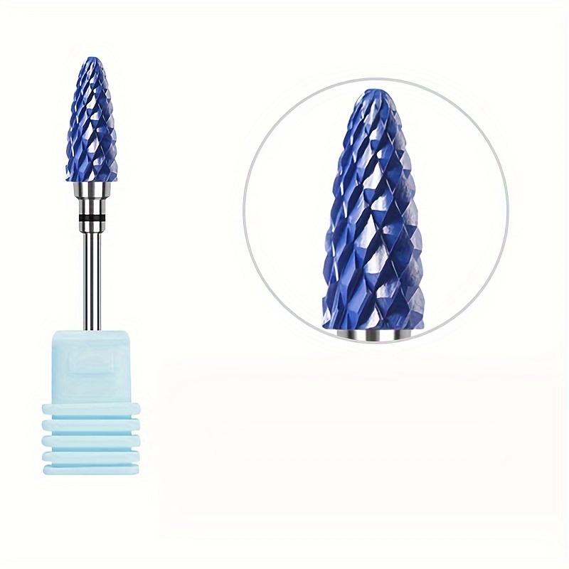 1 Stück Keramik Fräser Flamme Hartmetall Nagelbohrer Rosa Gel Entferner Elektrische Maschine Bohrer Polieren Peelen Nägel Kunstwerkzeuge