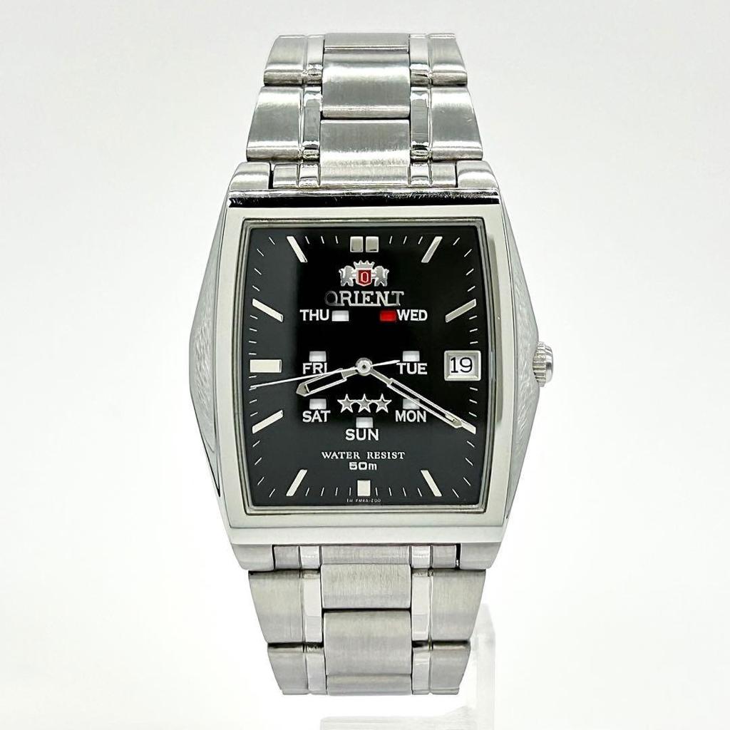 Used ORIENT Orient Square 3 Star PMAA-C2 Automatic Watch