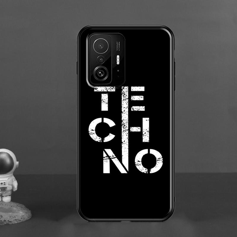 Techno Musik Für POCO X5 X3 F5 Pro X4 F4 GT M5s C40 F3 Fall Für Xiaomi 13 Lite 12 11T 12T Pro 12X Abdeckung