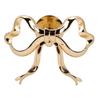 Bow Curtain Holdback Multifunctional Stylish Wall Mounted Metal Bowknot Tieback for Living Room