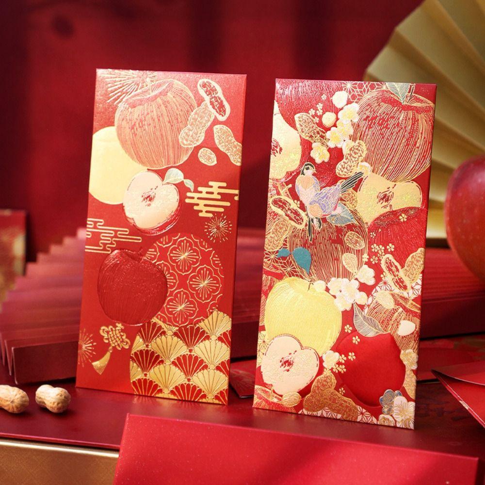 

Ironing For Universal Hard Paper Festival Supplies Gift Bag Red Envelope Money Bags Red Packet