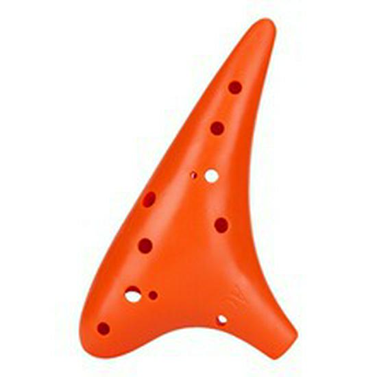 Alto AC 12-Hole Resin Ocarina - Beginner Level, Drop-Resistant, C Tone, Professional Instrument with Free Engraving