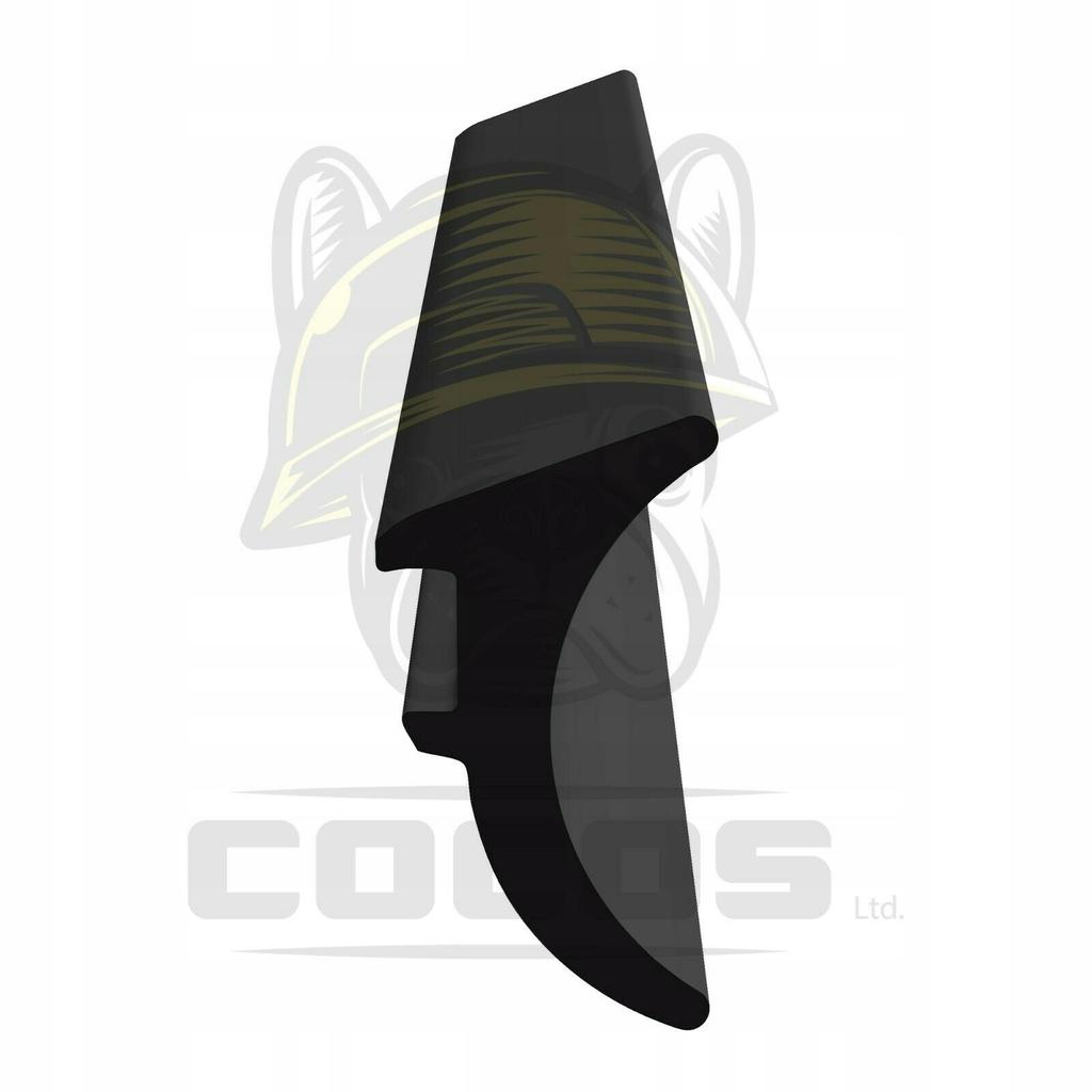 Seal for PVC windows S-332 BLACK 1m