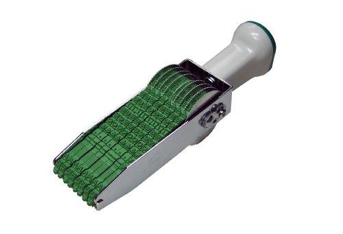 Sanbi Techno Touch Rotary Stamp, English/Western, 8-Line, Gothic, Size 5, TK-E58