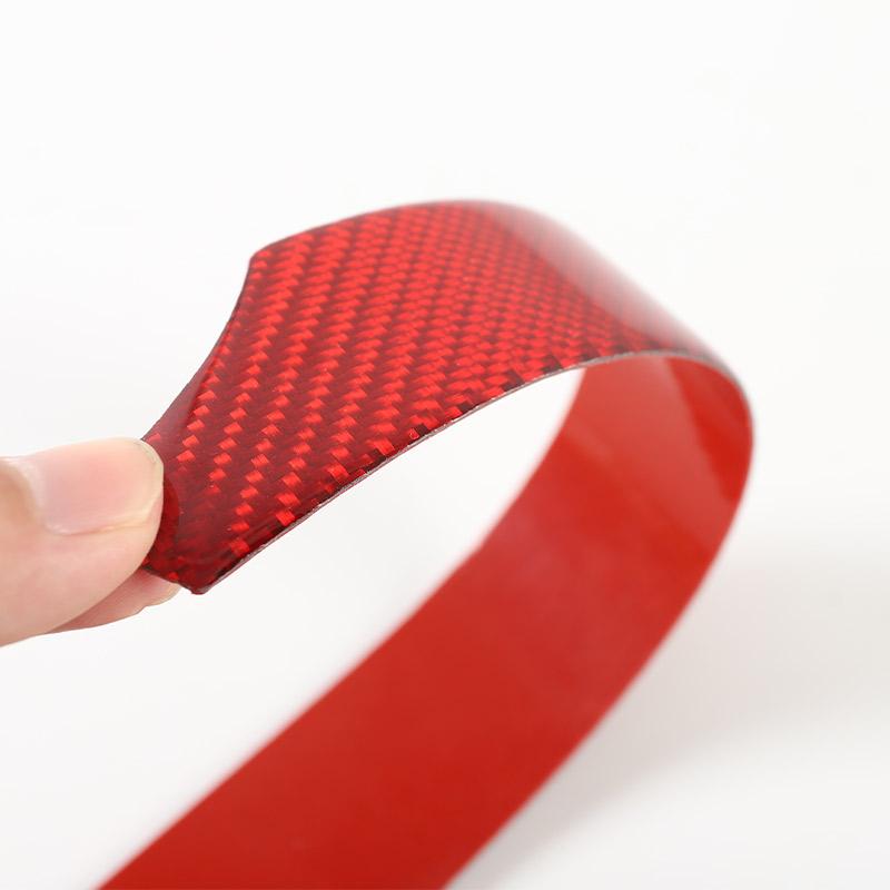 Red Soft Carbon Fiber For Mazda MX-5 NC 202016-2026 Car Center Control Interior Sticker Car Modification Accessories