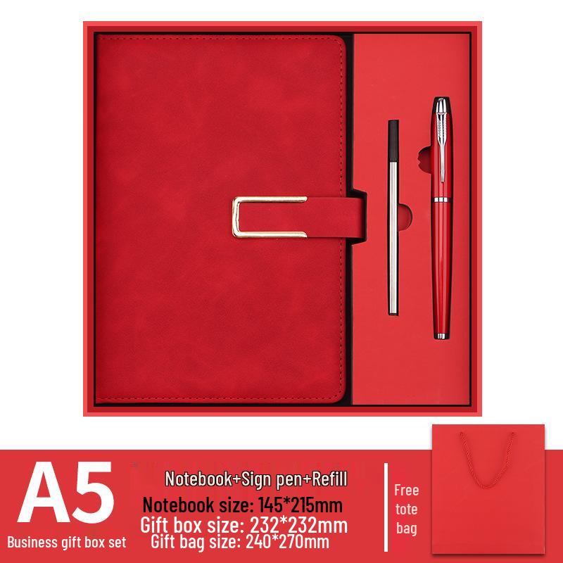 Premium Business Notebook Set: Ideal for Meetings and Souvenirs