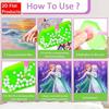 Disney Pearl Painting Frozen Portrait for Beginners and Adults, DIY Pearl Diamond Art Painting Kit for Home Wall Decor Gifts