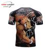 Mens Performance Quick-Dry Compression Short Sleeve T-Shirt Gym Running Hiking Cycling Sportswear