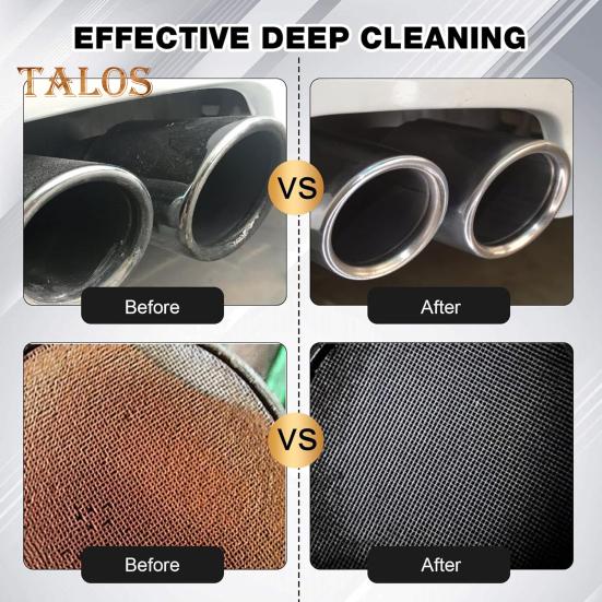 Catalytic Converter Cleaner 120ml Fuel Efficiency Enhancer Fuel And Exhaust System Cleaner Oil Additive Exhaust Pipe Carbon Removal Cleaner Auto