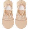 Female Spring and Summer Thin Lace Pearl Shallow Mouth Anti Slip Anti Take Off with Mesh Invisible Halter Boat Socks