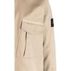 STONE ISLAND Solid Color Logo Long Sleeve Shirt Jacket Men Jackets Light-Brown 781510428-V0092