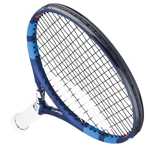 Babolat DRIVE JUNIOR 24 Junior Tennis Pure Drive JR Dark 2025 Pre-strung Racquet, 24, Blue, (Product Code 140514)
