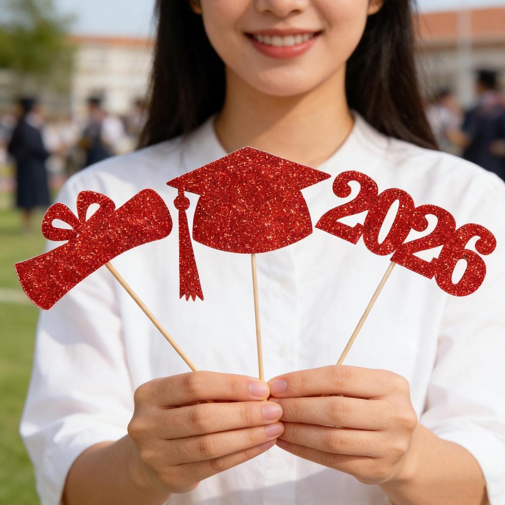 Graduation Season Decor 2026 Graduation Cake Topper for Graduation Cake Topper Party DIY Cake Dessert Decoration Supplies