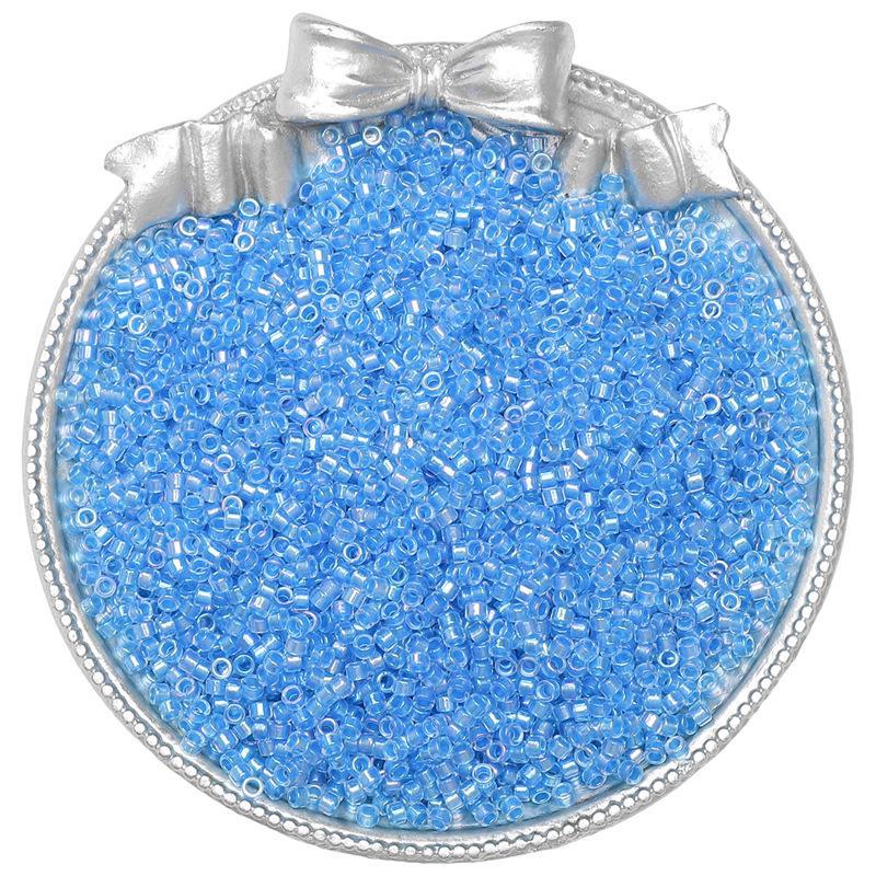

2,5 мм антикварные фантазийные стеклянные рисовые бусины для самодельных украшений ручной работы 700 pieces небесно-голубой
