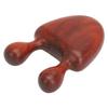 2pcs Rosewood Wooden Nose Massage Scraper Double Heads Acupressure Guasha Massage Tool for Ears Facial