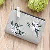 Mini Korean Style Embroidered Women's Zipper Wallet