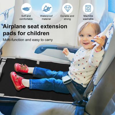 Tragbare Kleinkind Flugzeug Sitz Extender Einstellbare Leichte Kinder Flugzeug Bett Klapp Langstrecken Flüge Baby