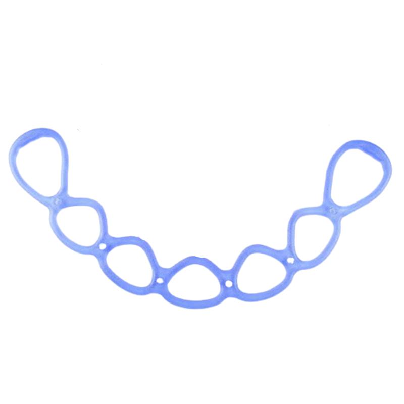 

7 колец, лента для упражнений на растяжение, задняя нога, носилки для рук, тренажер для домашнего спортзала, фитнеса, тренировок, физиотерапия синий