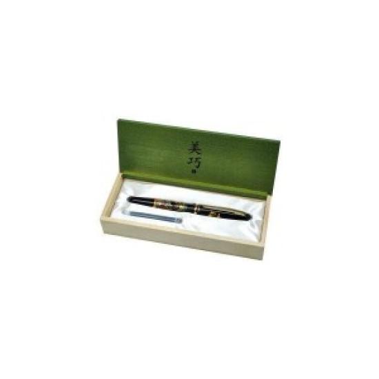 Platinum Fountain Bikou Soryu Fine Nib Pen, PGB-12000M #71-2, Vermilion, (F)