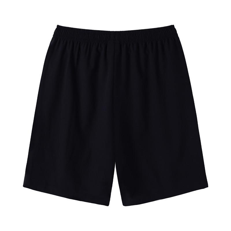 Li-Ning Versatile Loose Breathable Short Sleeve Comfortable Shorts Casual Sports Suit Men Suit Standard-White Black W879-2+W515-1