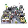 Building Blocks MOC Military Training Camp Outpost Shooting Range DIY Assembly Assembling Small Particle Building Blocks Scene