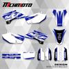 MCHMFG For YAMAHA YZ250F YZ450F 2003 2004 2005 Motorcycle Team Graphics Background Decal Sticker Kit YZF 250 450 YZF 450
