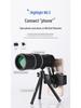 Télescope monoculaire haute puissance 16X52 pour faible luminosité pour photographie mobile, utilisation extérieure portable