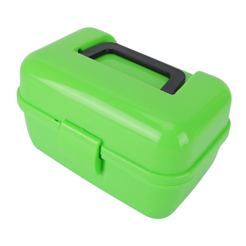 Caixa de Pesca 2 Camadas Multifuncional Armazenamento Isca de Pesca Anzol Ferramentas