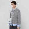 Chuyu Damen Herzknopf Polo Sweatshirt