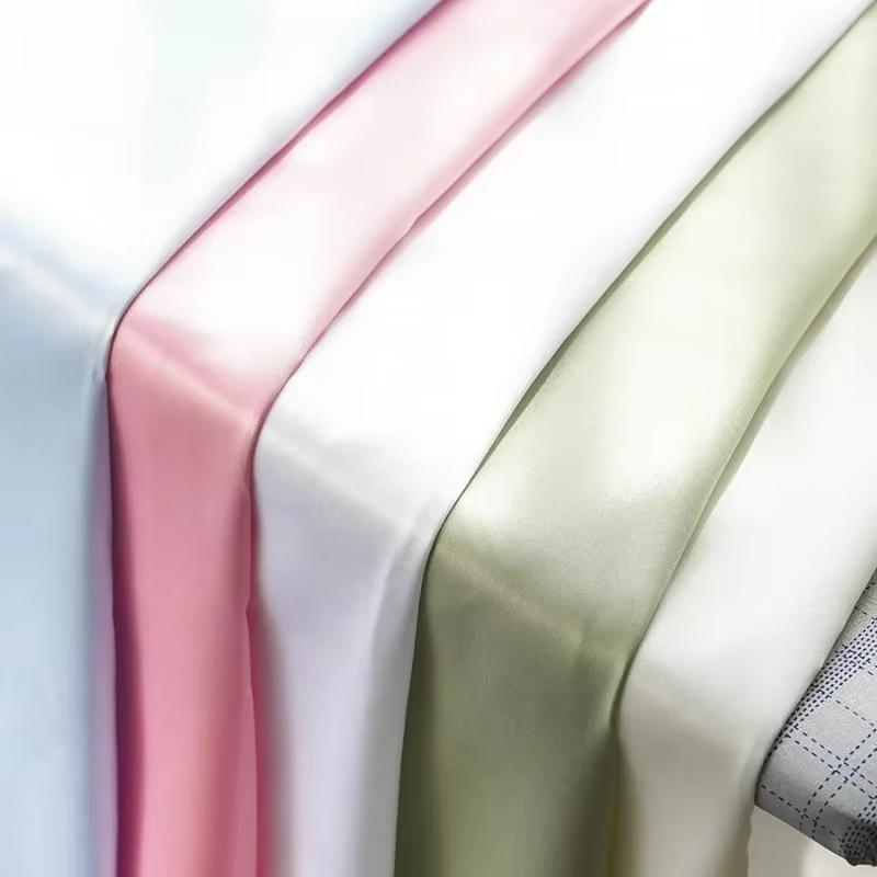 0.5m/1m/5m Solid Color Satin Lining Fabric for Sewing Dress Lining Pajamas Wedding Party Decoration Gift Box DIY Clothing Fabric