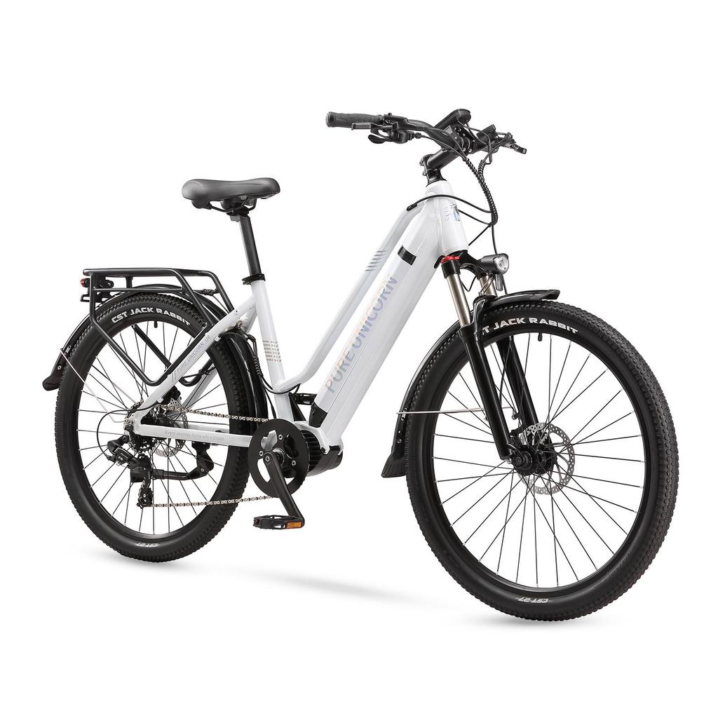 PURE UNICORN U8 500W Mid-Drive Commuter E-Bike 48V 14AHSamsung Battery