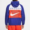 Nike Sportswear Swoosh Windbreaker Jacket Men Jackets Blue CJ4889-455
