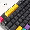 Customized Keyboard Accessories for Enthusiasts 4PCS Cheese Keycaps, 3D Printed Macaron Color Key Caps, Durable PLA Keycap Cross Axis Switches