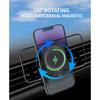 15W Wireless Fast Car Charger 360° Rotation Fast Charging Super Explosion-Proof Universal Car Mount Magnetic Wireless Charger