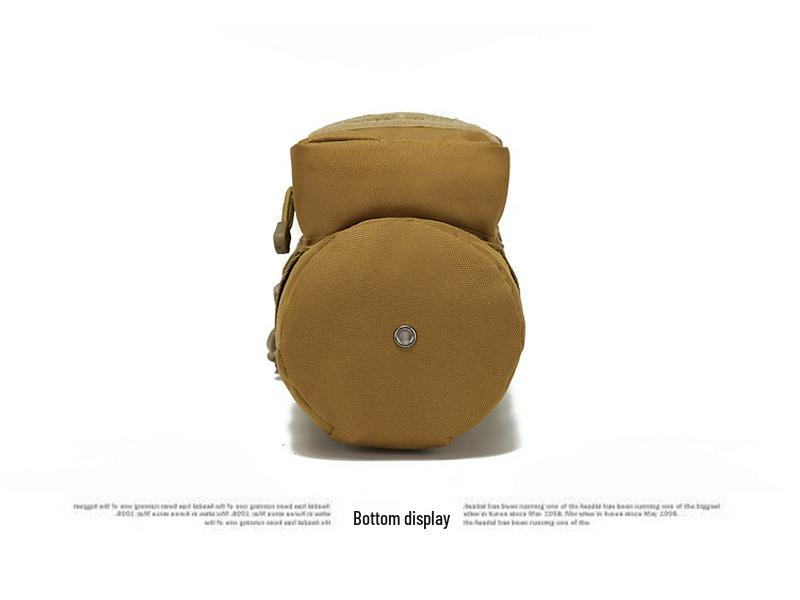 Multifunktionale Schultertasche für Camping & Radfahren mit Flaschenhalter