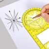 Creative Geometric Ruler Set for Art and Design