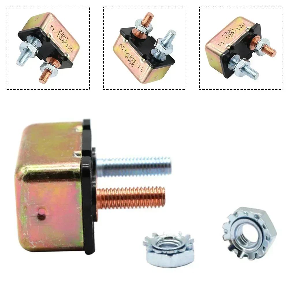 Automatic Reset Circuit Breaker Marine Circuit 80*60*20 Mm 12V Circuit Breaker Versatile Applications Automatic Reset Feature