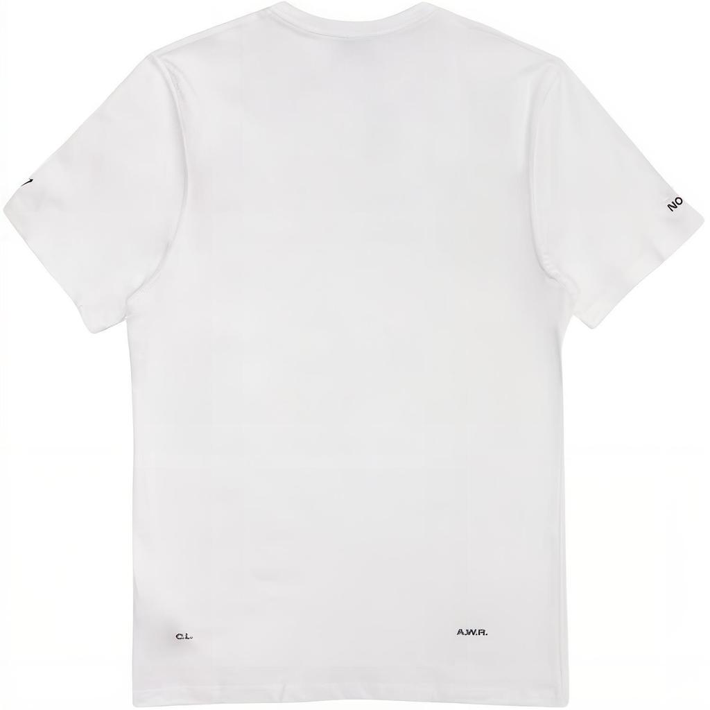 Nike Solid Color Crew Neck Logo Short Sleeve T-Shirt Unisex Tops White DA4138-100