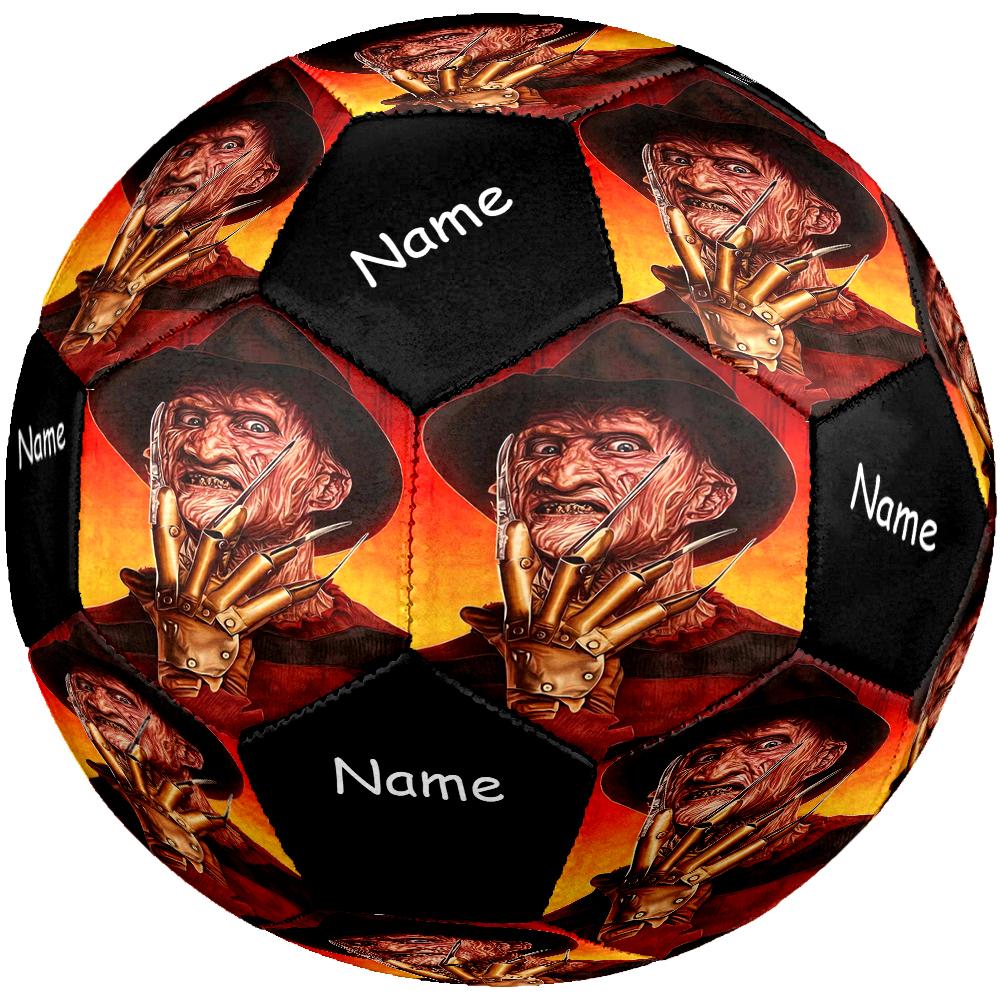 Custom Name Halloween Horror Theme Size 5 Soccer Ball, Suitable for Both Indoor and Outdoor Matches, a Gift Suitable for Everyone.