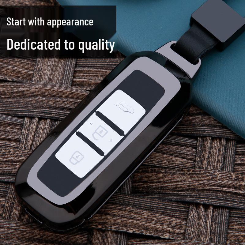 Baojun Key Case for 530, 510, 730, RS3, 560, RC6, RS5, RM5 with Metal Shell and Buckle