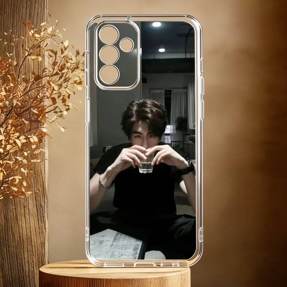 Zhang Ling He Chinese Actor Phone Case For Samsung Galaxy A71,A70,A52,A51,A40,A30 Transparent Cover