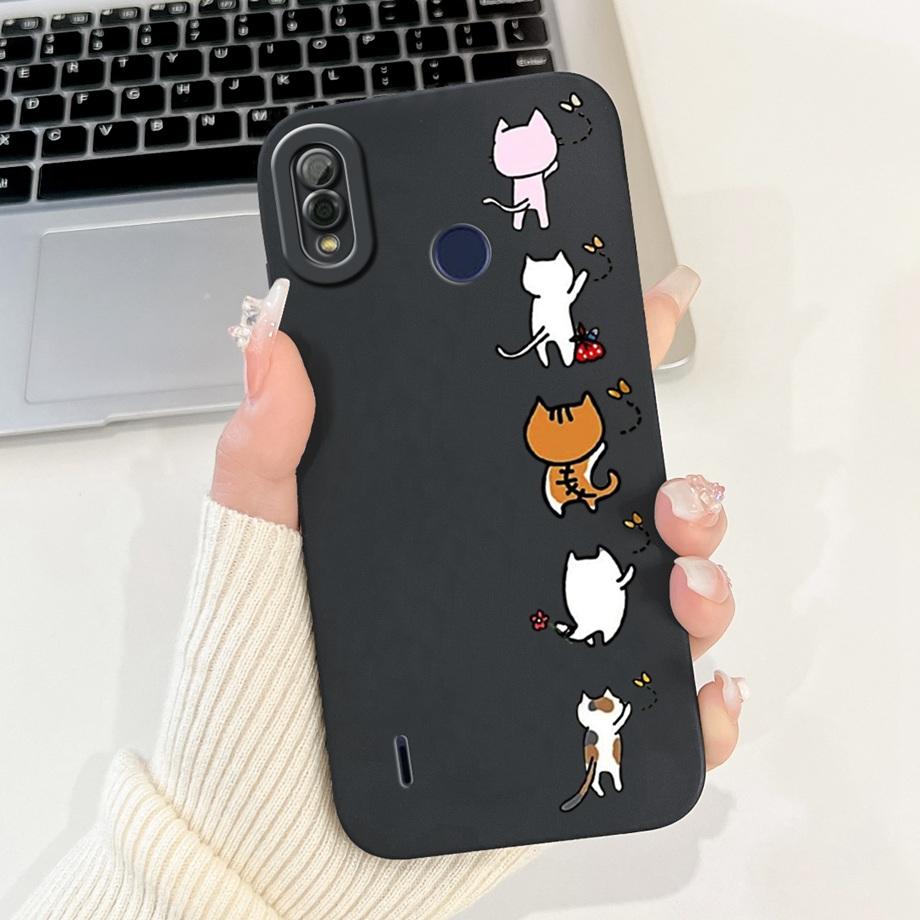 Moon Night Gothic Style Phone Case For Itel P33 Plus P33+ Back Cover Soft Silicone Bumper Coque ITELP33 P 33 Capa